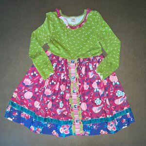 Wildflower Long Sleeve Dress | Size 8